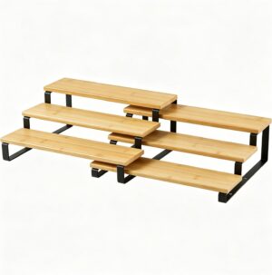 Garvee 2 Pc 3-Tier Bamboo